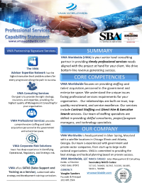 VMA Professional Services